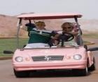 Ryan Evans (Lucas Grabeel), Sharpay Evans (Ashley Tisdale) στο αυτοκίνητο του γκολφ